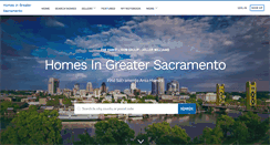 Desktop Screenshot of homesingreatersacramento.com